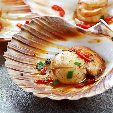 Recette Coquilles Saint Jacques Flamb Es Marie Claire