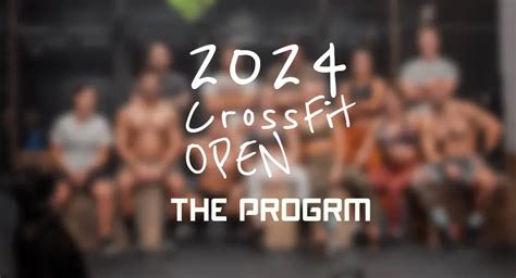 The 2024 CrossFit Open is here!