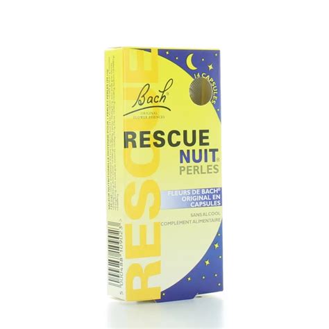 Rescue Nuit Perles 14 Capsules Sommeil