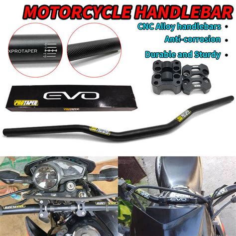 Pinph EVO PROTAPER CNC Handle Bar Fat Bar Extra Long With Riser