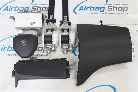 Airbag Set Panel Black Suzuki Swift 2010 2017 Airbag Shop