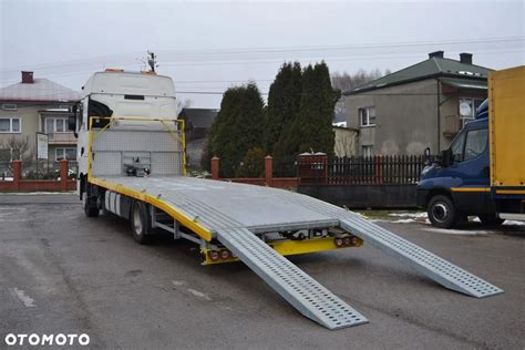 Używane DAF CF 280 Najazd Pomoc drogowa Laweta Nowa zabudowa Kabina