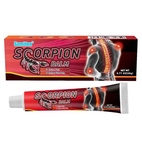 Sumifun Scorpion Venom Pain Relief Cream Rheumatoid Arthritis Pain Relief Cream Muscle Joint