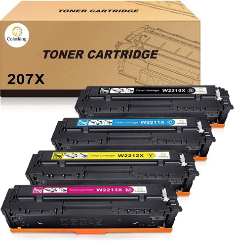 ColorKing Compatible Cartouche De Toner De Remplacement Pour HP 207X