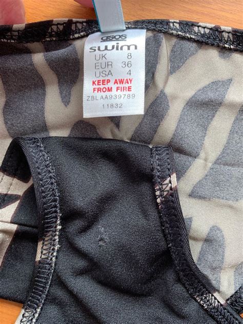 Asos Bikini Set Swimwear Women S Fashion Swimwear Bikinis Swimsuits On Carousell