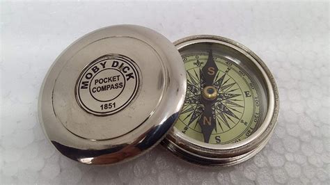 Antique Finish Nautical Made Vintage Nautical Brass Compass Antique