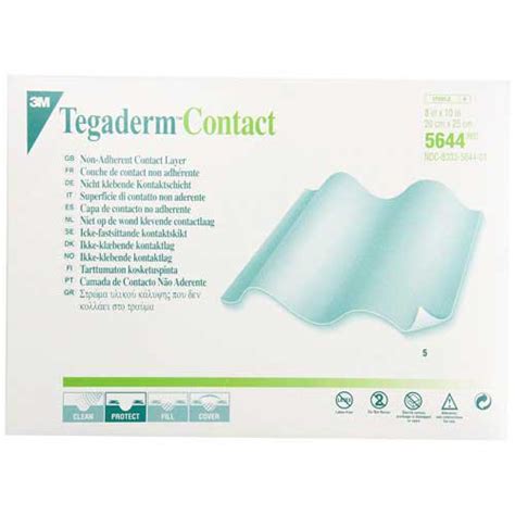 3m Tegaderm Contact Layer Non Adherent Dressing Vitality Medical