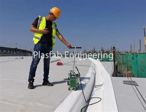 Roof Hot Air Welding Machine PFE WP4 PLASFAB ENGINEERING SDN BHD