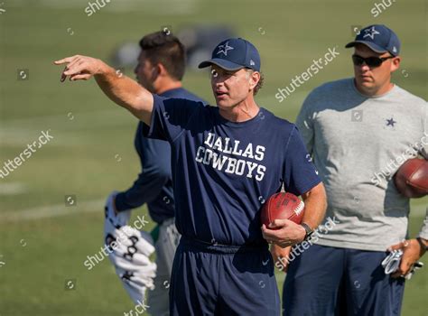 Dallas Cowboys Linebacker Coach Matt Eberflus Editorial Stock Photo ...