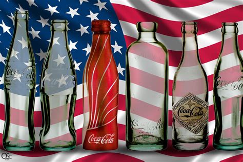 Coca Cola Flag Bottles Usa Stars And Stripes Wallpaper Resolution