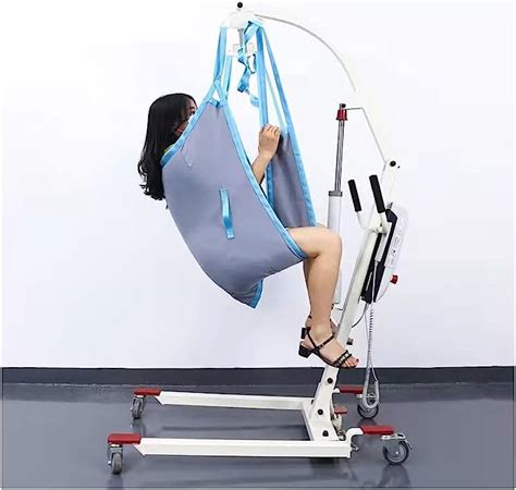 Medical Patient Lift Sling Universal Lift U Sling 605lb Capacity Divided Leg Slings