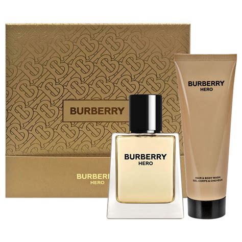 Cofanetto Uomo BURBERRY HERO Edt 50ml Hair Body Wash 75ml