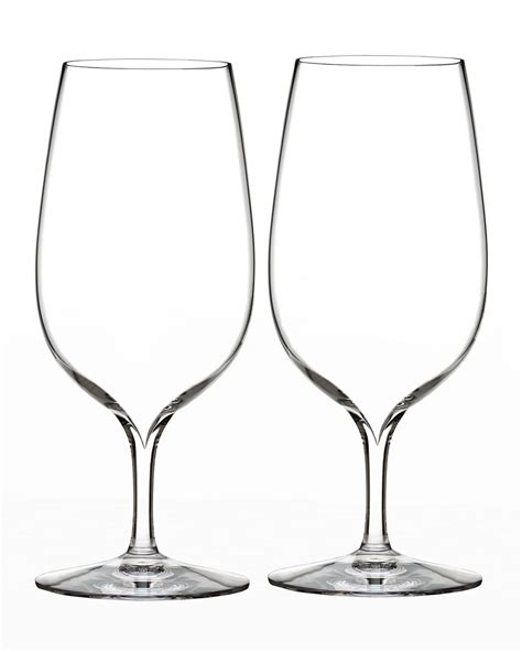 Waterford Crystal Elegance Water Glasses Set Of 2 Horchow