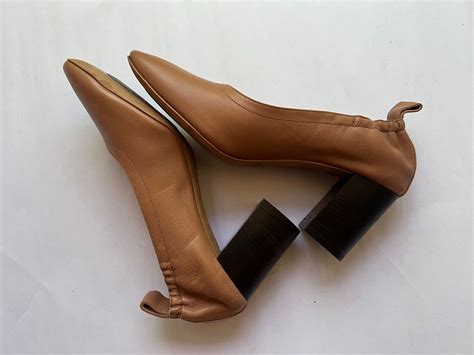 Everlane Nude Leather Pumps Luxury Sneakers Footwear On Carousell