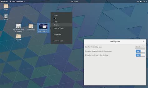 Desktop Icons Gnome Shell Extension 1.0 Release Candidate Available ...