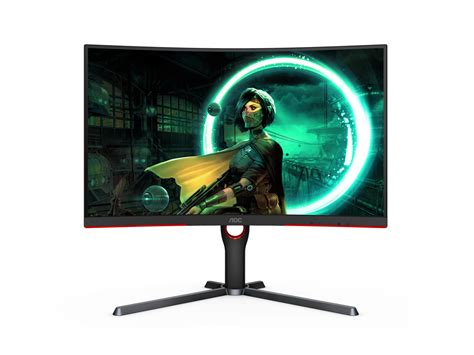 Aoc C27g3 27 1920 X 1080 Fhd Va 165hz 1ms Dp 14 Hdmi 20 With