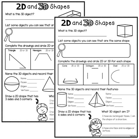 2d Shapes And 3d Objects Top Teacher