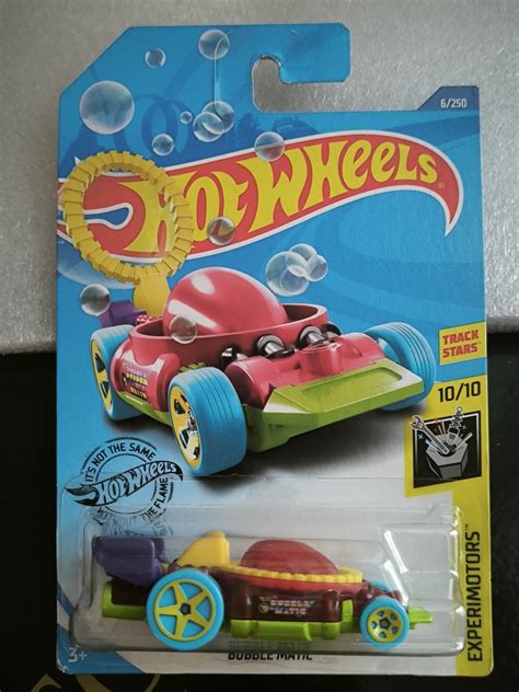New Bubble Matic Experimotors Track Stars Treasure Hunt TH Hot Wheels HotWheels Car RTH Regular