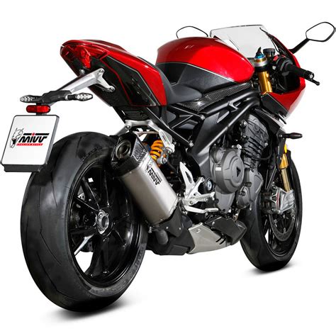 Escape Mivv Sr Titanio Triumph Speed Triple Rr Rs Nilmoto