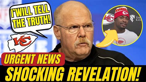 😱💥urgent News Shocking Revelation No One Expected Kansas Chiefs News