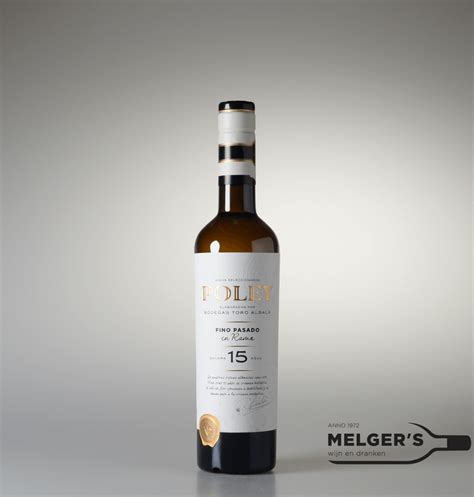 Poley Fino Pasado En Rama 15 Years 50Cl Melgers Wijn En Dranken