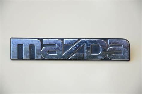 Mazda Emblem Original Sign Logo Nameplate Badge Rear Oem Genuine Oem