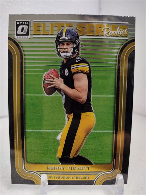 Kenny Pickett Elite Series Rookies 2022 Panini Donruss Optic Esr 1