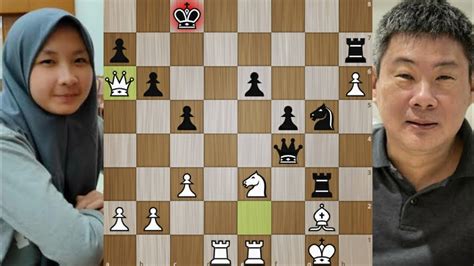 FIDE Master Blunder Konyol Ummi Fisabilillah Vs Peter Long