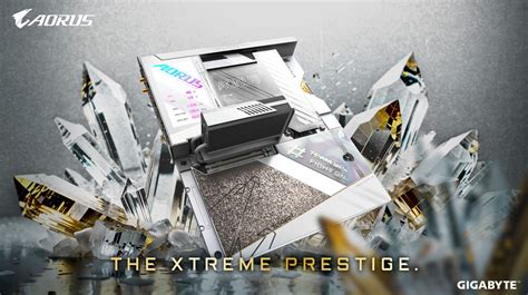 Gigabyte Z790 AORUS XTREME X ICE Motherboard Pictured White Misty