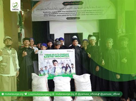 Bantuan Pangan Untuk Pondok Pesantren Di Bogor Yayasan Mutiara Surga