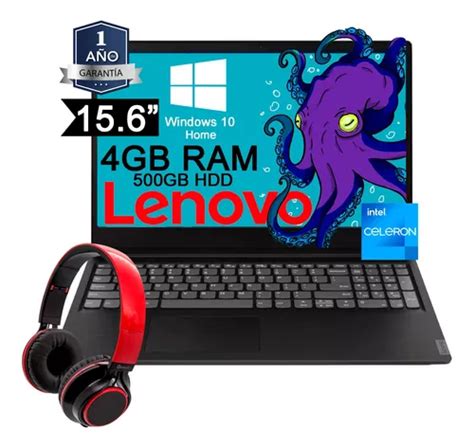 Laptop Lenovo Intel Celeron Hdd Gb Ram Gb W Kit Env O Gratis