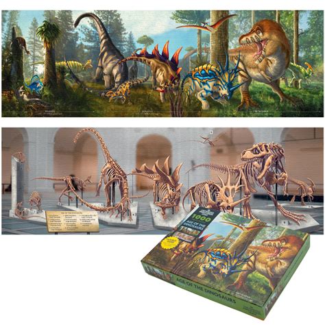 Unemployed Philosophers Guild Puzzle 1000 Piece Age Of Dinosaurs