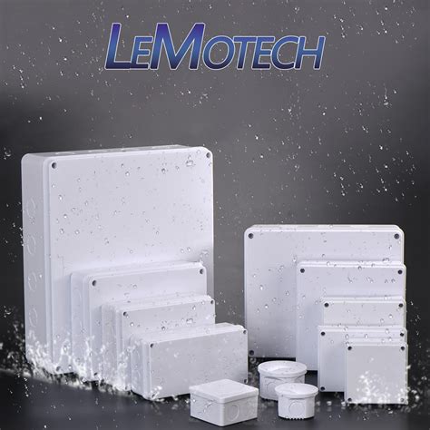 Buy Lemotech Junction Box With Reserved Holes Abs Plastic Electrical