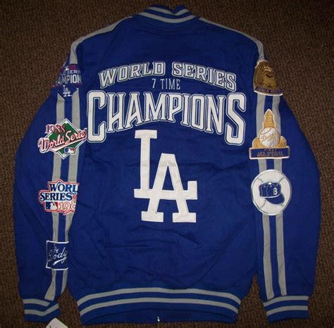 Dodgers Jacket Los Angeles La 7 Tme World Series Champion Fall 2021 S M