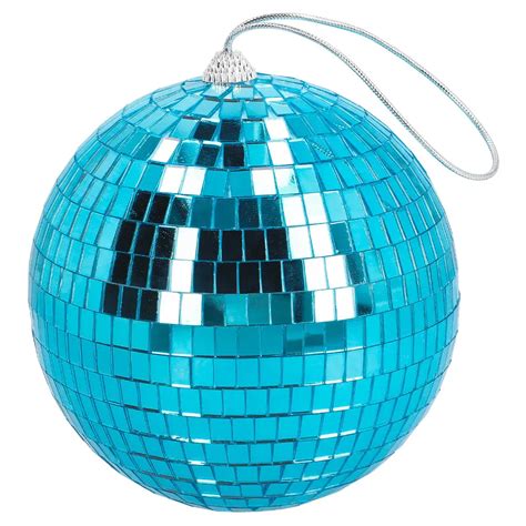 Discokugel hellblau Ø 15 cm Partywinkel