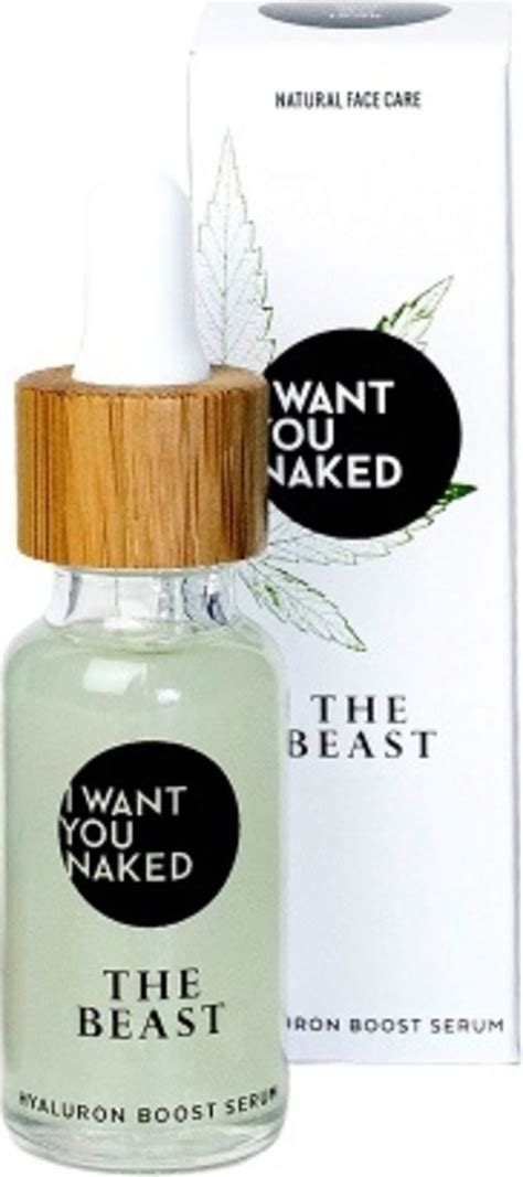 I Want You Naked Holy Hemp Hyaluron Boost Serum The Beast Ml Ecco