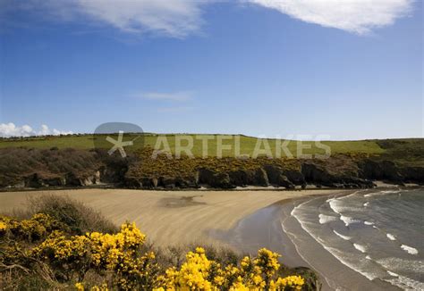 Stradbally Cove The Copper Coast Co Waterford Ireland Picture Art