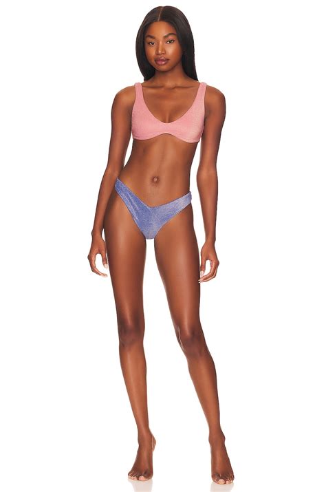 Zimmermann Clover Scoop Bikini Set In Mismatched REVOLVE