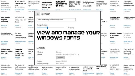 How To View And Manage Your Windows Fonts Youtube