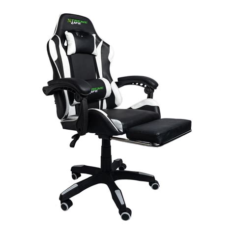 Silla Gamer Reclinable Ergon Mica Xtreme Life Color Negro Silla De