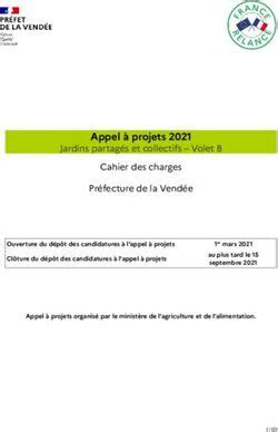 Appel à projets 2021 Jardins partagés et collectifs Volet B Cahier