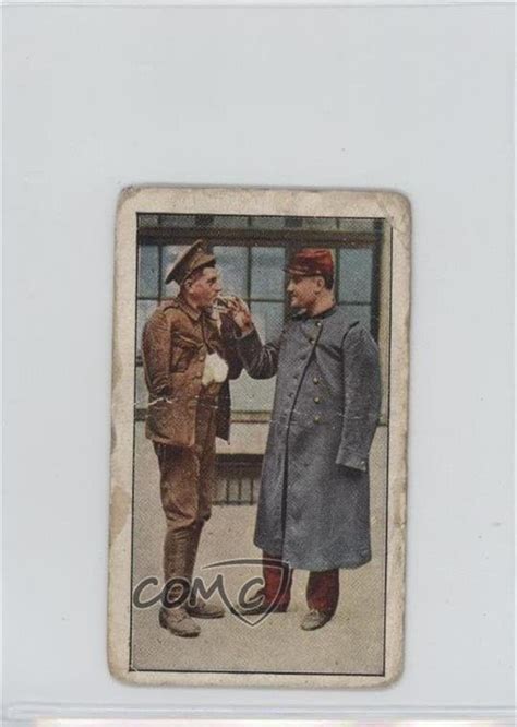 At Dunkerque COMC REVIEWED Poor To Fair Trading Card 1914 15 Sweet