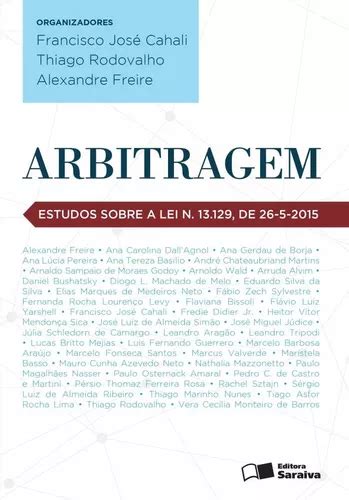 Arbitragem Estudos Sobre A Lei N Edi O De De