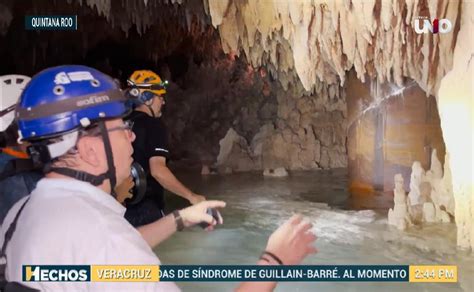 Activistas Muestran Cavernas Afectadas Por Obras Del Tren Maya