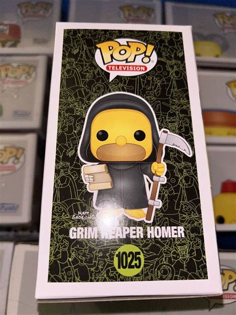 Funko Pop Vinyl The Simpsons Grim Reaper Homer 1025 889698501378