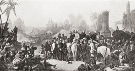 The Meeting Sir Colin Campbell Havelock Outram Second Relief Lucknow 1857 Field Marshal Colin