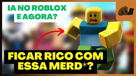 ESSE É O FUTURO DOS JOGOS IA Entenda Como o roblox lançou sua