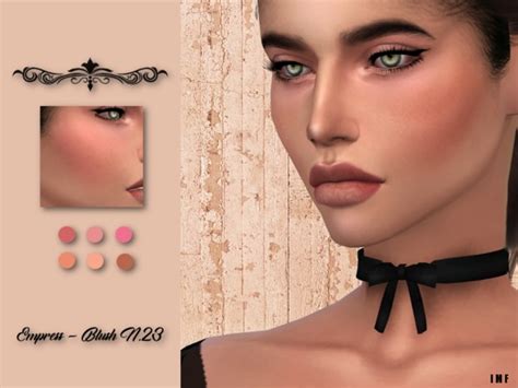 Izziemcfire S Imf Empress Blush N In Sims Sims Makeup Cc