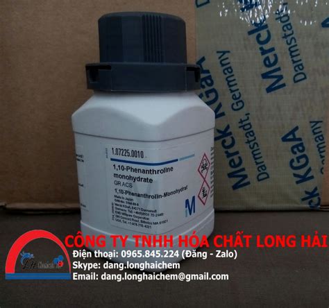 110 Phenanthroline Monohydrate Merck 107225 Long Hai Chemical Co