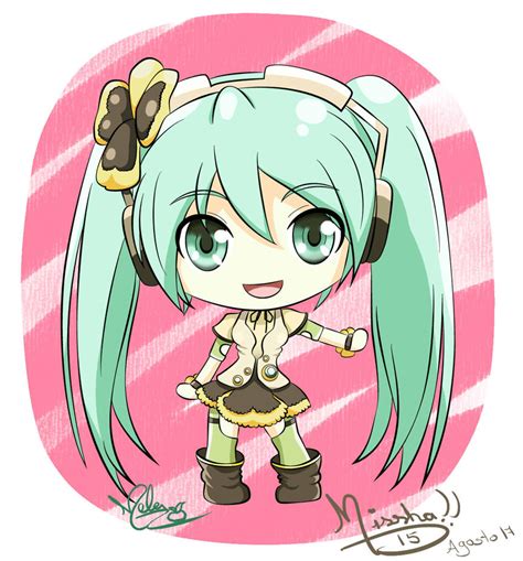 Chibi Hatsune Miku Weekender Girl By Futagofude 2insroid On Deviantart